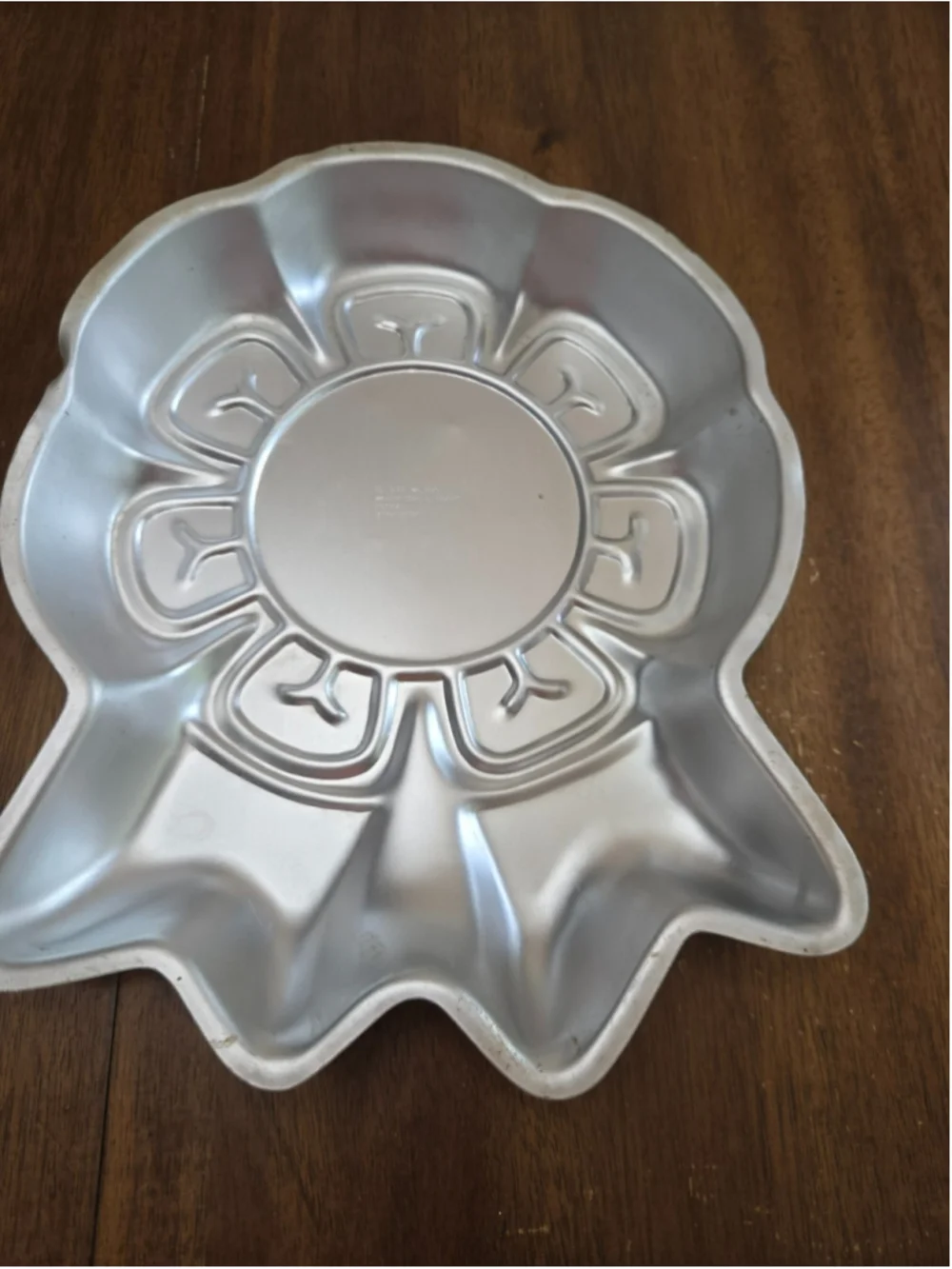 Vintage WILTON 502-2286 Aluminum Cake Pan Mold 1979 BLUE RIBBON MEDAL 1st Place